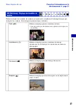 Preview for 37 page of Sony Cyber-shot DSC-W35 (French) Guide Pratique