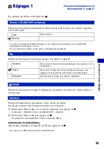 Preview for 59 page of Sony Cyber-shot DSC-W35 (French) Guide Pratique