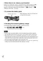 Preview for 16 page of Sony Cyber-shot DSC-W350 Instruction Manual