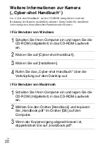 Preview for 156 page of Sony Cyber-shot DSC-W350 Instruction Manual