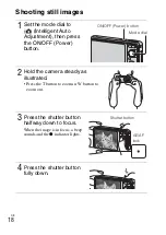 Предварительный просмотр 18 страницы Sony Cyber-shot DSC-W370 Instruction Manual