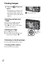 Предварительный просмотр 20 страницы Sony Cyber-shot DSC-W370 Instruction Manual