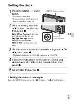 Предварительный просмотр 17 страницы Sony Cyber-shot DSC-W390 Instruction Manual