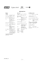 Предварительный просмотр 2 страницы Sony Cyber-shot DSC-W50 Service Manual