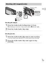 Preview for 13 page of Sony Cyber-shot DSC-W510 Instruction Manual