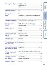 Preview for 8 page of Sony Cyber-shot DSC-W560 Handbook