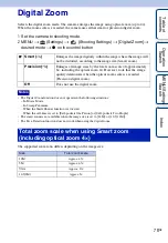 Preview for 78 page of Sony Cyber-shot DSC-W560 Handbook