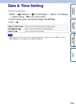 Preview for 104 page of Sony Cyber-shot DSC-W560 Handbook