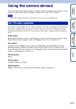 Preview for 127 page of Sony Cyber-shot DSC-W560 Handbook