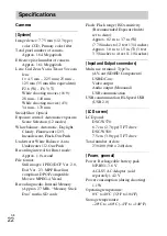 Preview for 22 page of Sony Cyber-shot DSC-W570 Instruction Manual