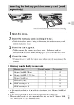 Preview for 11 page of Sony Cyber-shot DSC-W570D Instruction Manual