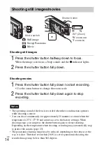 Предварительный просмотр 14 страницы Sony Cyber-shot DSC-W620 Instruction Manual