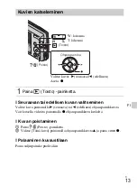 Предварительный просмотр 283 страницы Sony Cyber-shot DSC-W620 Instruction Manual