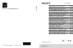 Preview for 1 page of Sony Cyber-shot DSC-W710 Instruction & Operation Manual