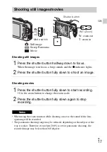 Preview for 17 page of Sony Cyber-shot DSC-W710 Instruction & Operation Manual