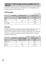 Preview for 24 page of Sony Cyber-shot DSC-W710 Instruction & Operation Manual