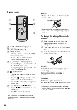 Preview for 10 page of Sony Cyber-shot DSC-W80HDPR Operating Instructions Manual