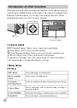 Preview for 20 page of Sony Cyber-shot DSC-WX100 Instruction Manual