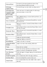 Preview for 21 page of Sony Cyber-shot DSC-WX100 Instruction Manual