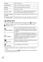 Preview for 20 page of Sony Cyber-Shot DSC-WX170 Instruction Manual