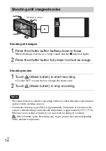 Предварительный просмотр 14 страницы Sony Cyber-shot DSC-WX30 Instruction Manual