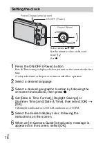 Предварительный просмотр 16 страницы Sony Cyber-shot DSC-WX50 Instruction Manual