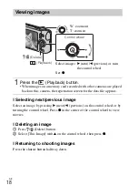 Предварительный просмотр 18 страницы Sony Cyber-shot DSC-WX50 Instruction Manual