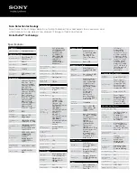 Preview for 2 page of Sony Cyber-shot DSC-WX50 Specifications