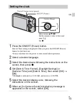 Предварительный просмотр 15 страницы Sony Cyber-shot DSC-WX7 Instruction Manual