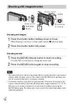 Предварительный просмотр 16 страницы Sony Cyber-shot DSC-WX7 Instruction Manual