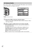 Предварительный просмотр 18 страницы Sony Cyber-shot DSC-WX7 Instruction Manual