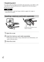 Предварительный просмотр 16 страницы Sony Cyber-shot DSCRX100M3G Instruction Manual