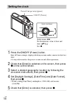 Предварительный просмотр 18 страницы Sony Cyber-shot DSCRX100M3G Instruction Manual