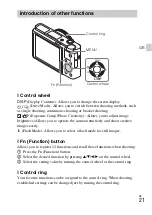 Предварительный просмотр 21 страницы Sony Cyber-shot DSCRX100M3G Instruction Manual