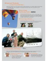 Предварительный просмотр 6 страницы Sony Cyber-shot H3 Brochure & Specs