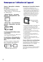 Предварительный просмотр 2 страницы Sony CYBER-SHOT S700 (French) Manual Pratique