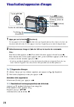 Предварительный просмотр 28 страницы Sony CYBER-SHOT S700 (French) Manual Pratique