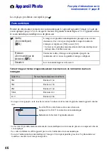 Предварительный просмотр 46 страницы Sony CYBER-SHOT S700 (French) Manual Pratique