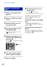 Предварительный просмотр 82 страницы Sony CYBER-SHOT S700 (French) Manual Pratique