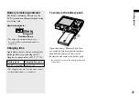 Preview for 17 page of Sony Cybershot,Cyber-shot DSC-T33 Operating Instructions Manual