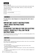 Предварительный просмотр 2 страницы Sony Cybershot,cyber-shot dsc-wx10 Instruction Manual