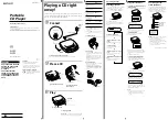 Preview for 1 page of Sony D-C20 Operating Instructions