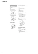 Предварительный просмотр 6 страницы Sony D-E223 Service Manual