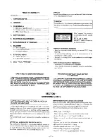 Preview for 2 page of Sony D-E307CKT Service Manual