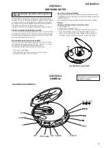 Preview for 4 page of Sony D-E330 - Portable Cd Player Service Manual