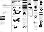 Sony D-E350 - PSYC CD Walkman Operating Instructions preview