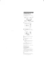 Preview for 11 page of Sony D-E400 Operating Instructions Manual