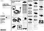 Sony D-E554 Operating Instructions preview