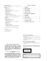 Preview for 2 page of Sony D-E700 Service Manual