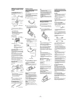 Preview for 5 page of Sony D-E700 Service Manual